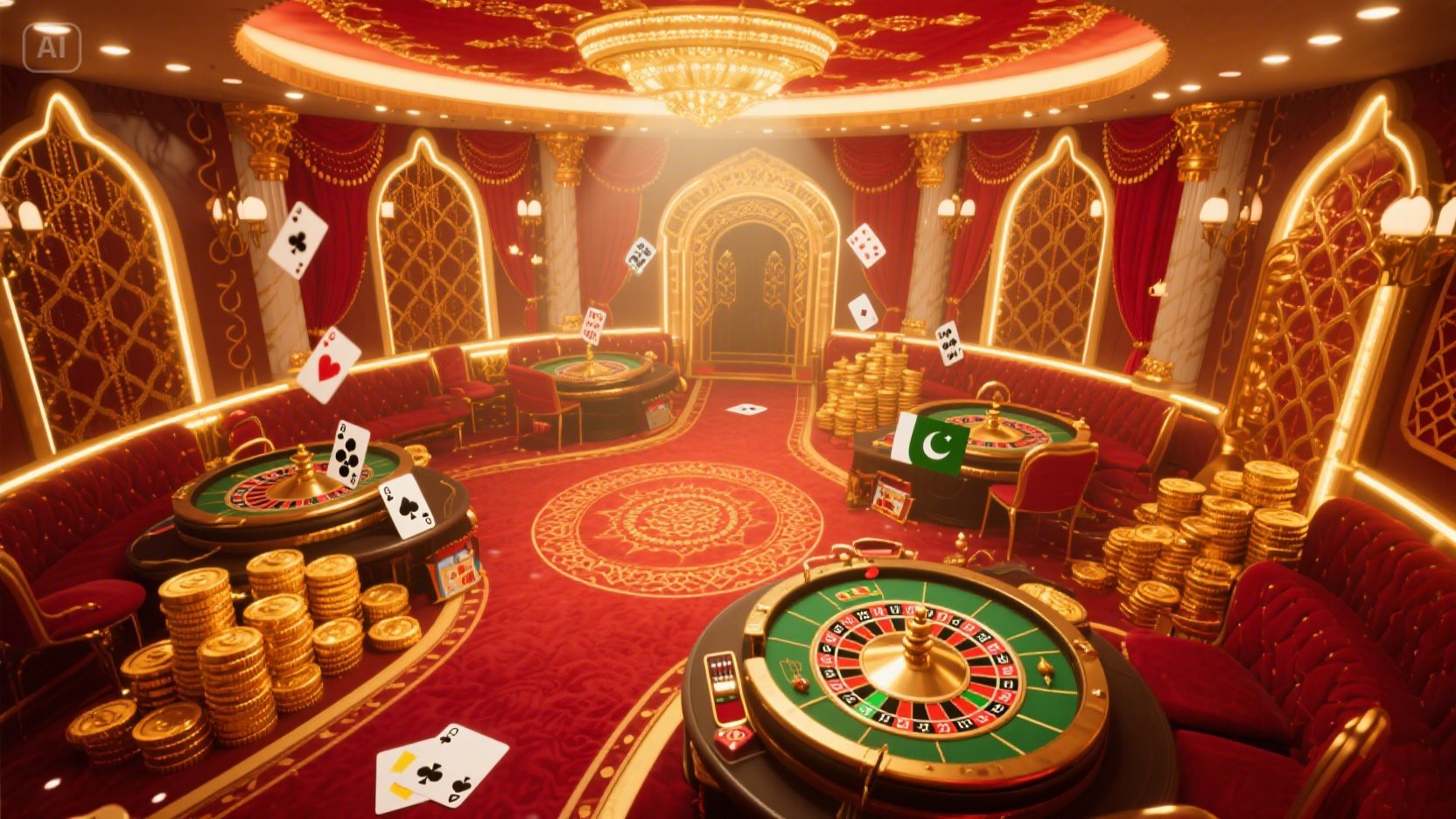 Casino Oasis Poker 3D desktop and mobile interfaces