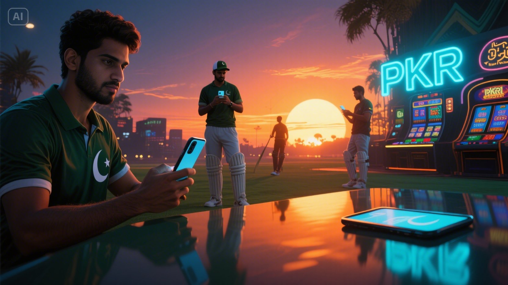 Casino Oasis Poker 3D desktop and mobile interfaces